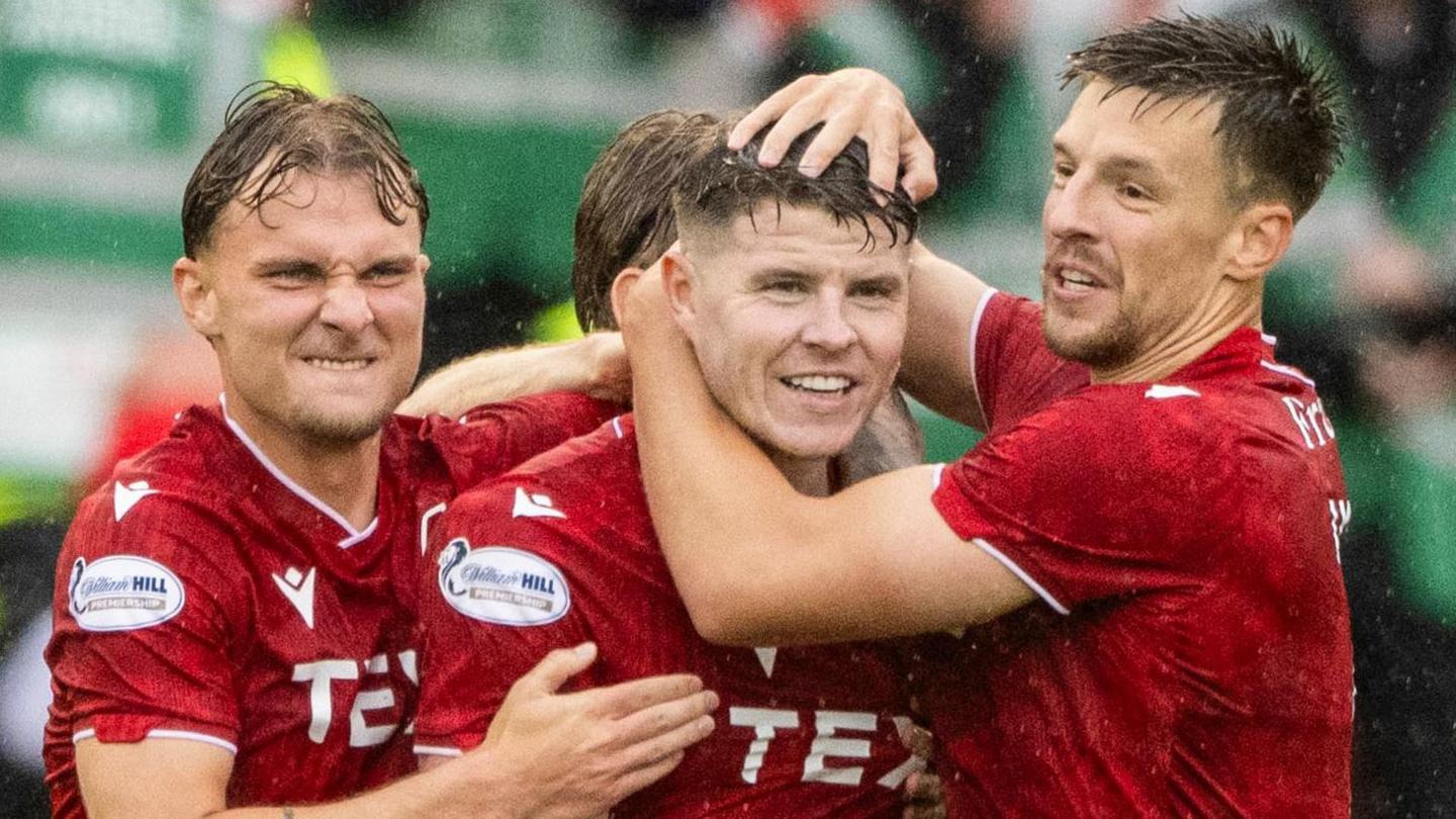 Абердин 2-1 Хартс: Кевин Нисбет ведёт команду к победе